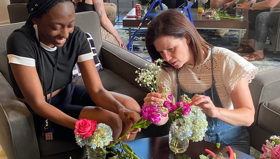 Create your own Mason Jar Arrangement