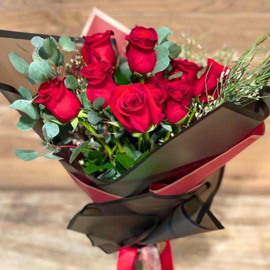 Wrapped Flower Bouquet