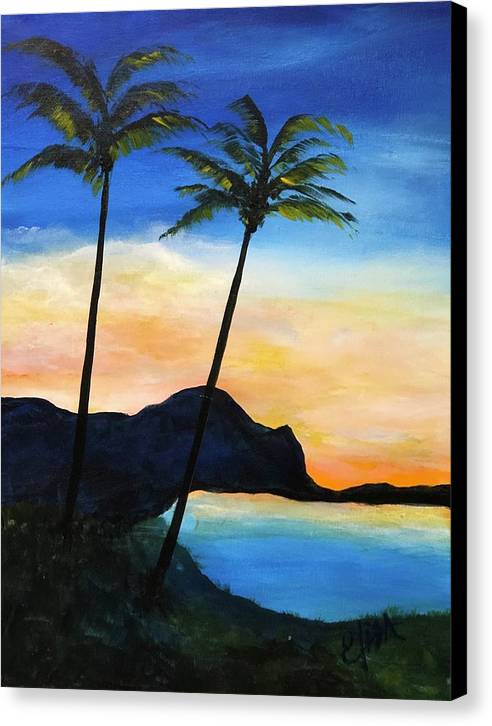 Hawiian Sunset - Canvas Print