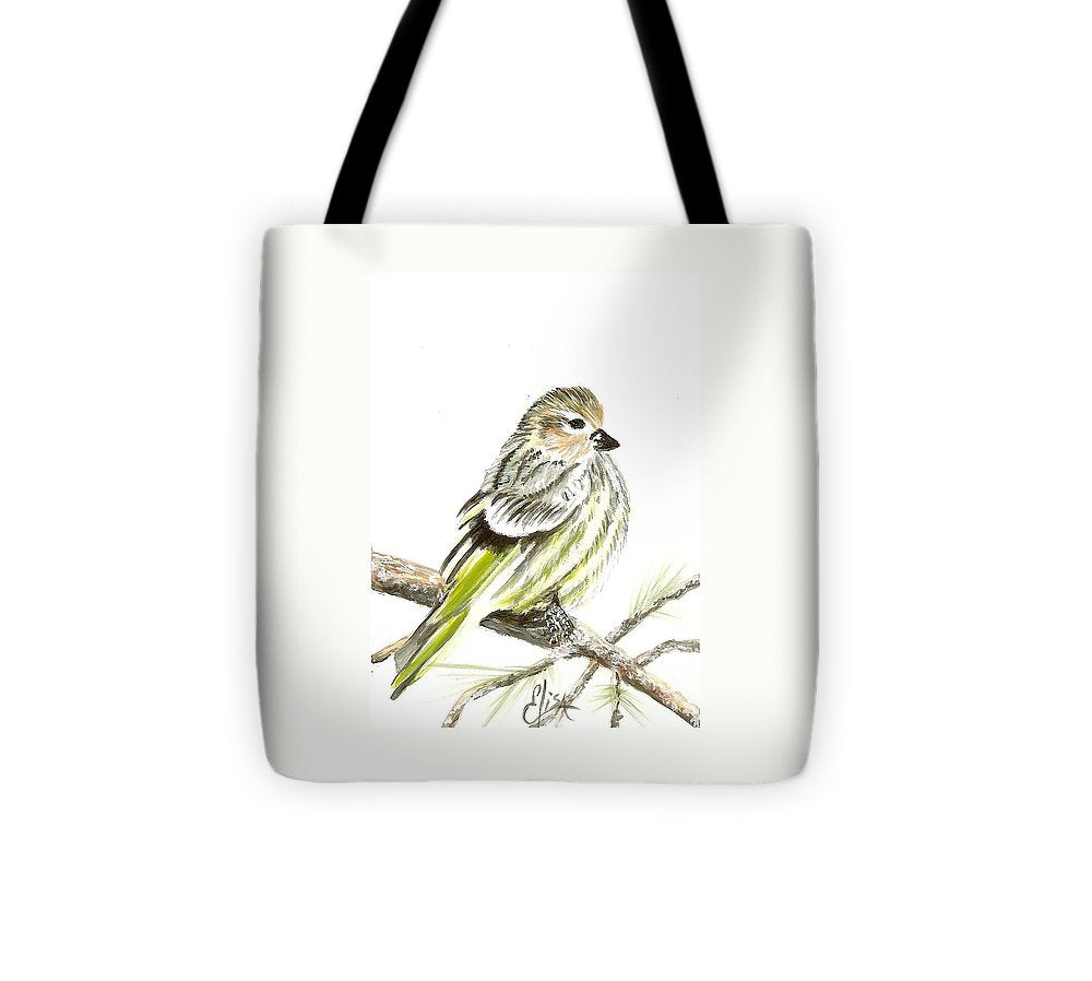 Pine Siskin Finch - Tote Bag