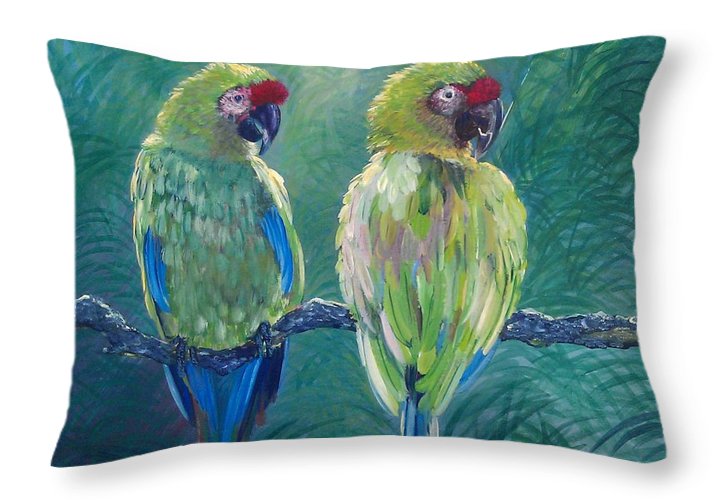 Love Birds - Throw Pillow