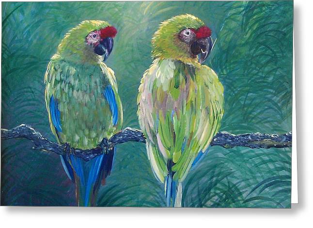 Love Birds - Greeting Card