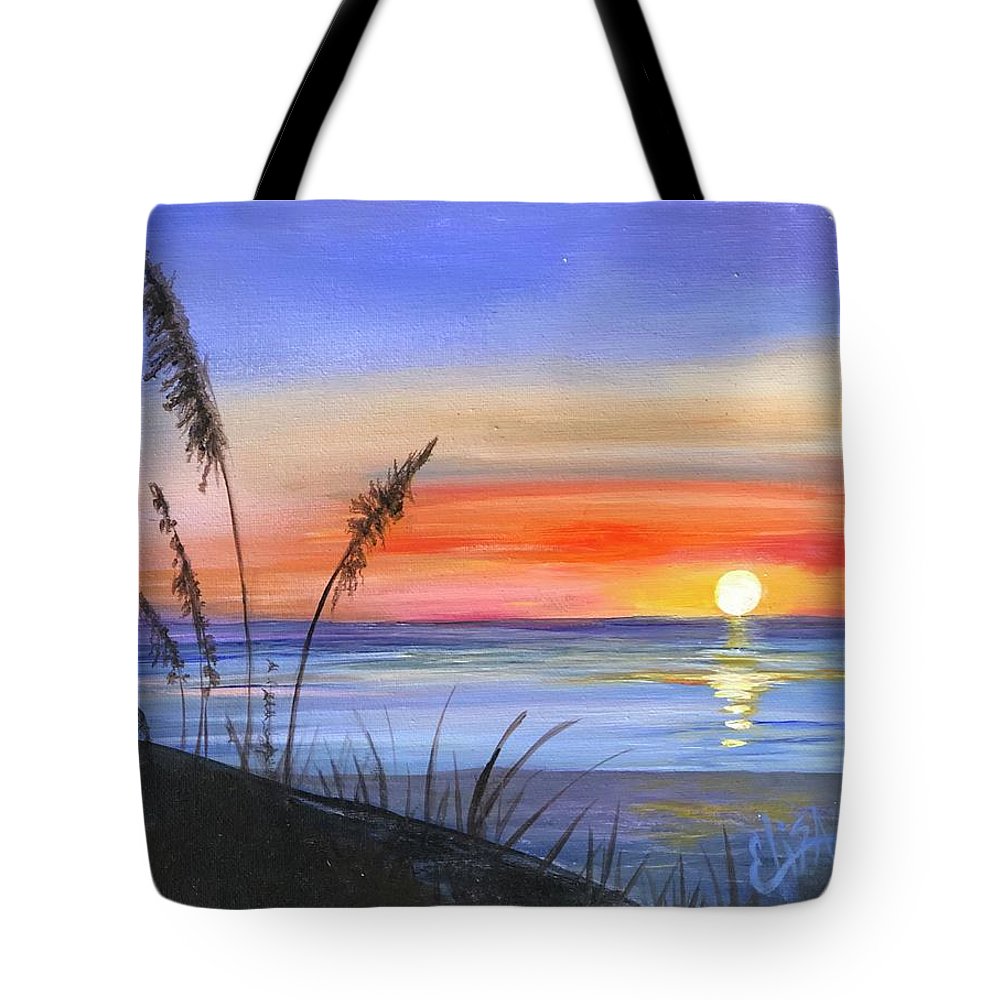 Sunrise at the beach - Tote Bag