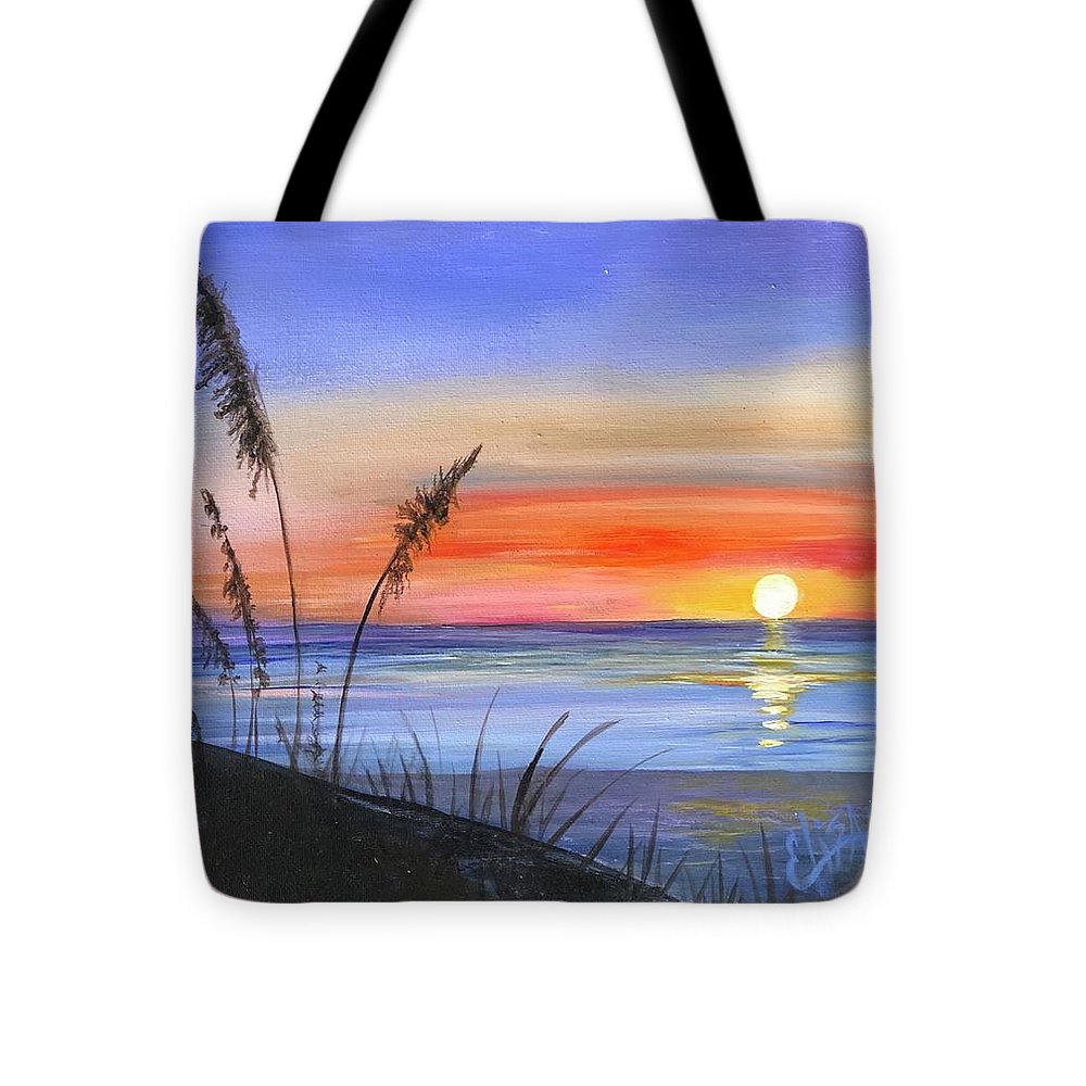 Sunrise at the beach - Tote Bag