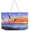 Sunrise at the beach - Weekender Tote Bag