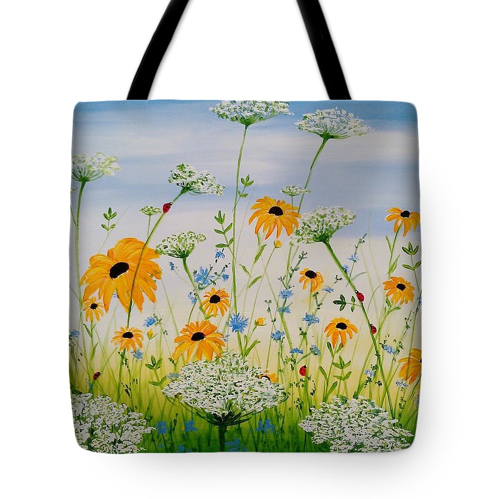 Whimsical Wildflowers - Tote Bag
